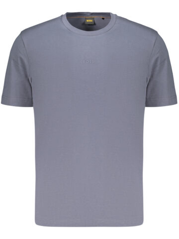 Boss Herren T-Shirt Kurzarm Blau