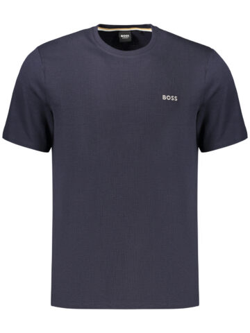 BOSS Herren T-Shirt Kurzarm Blau