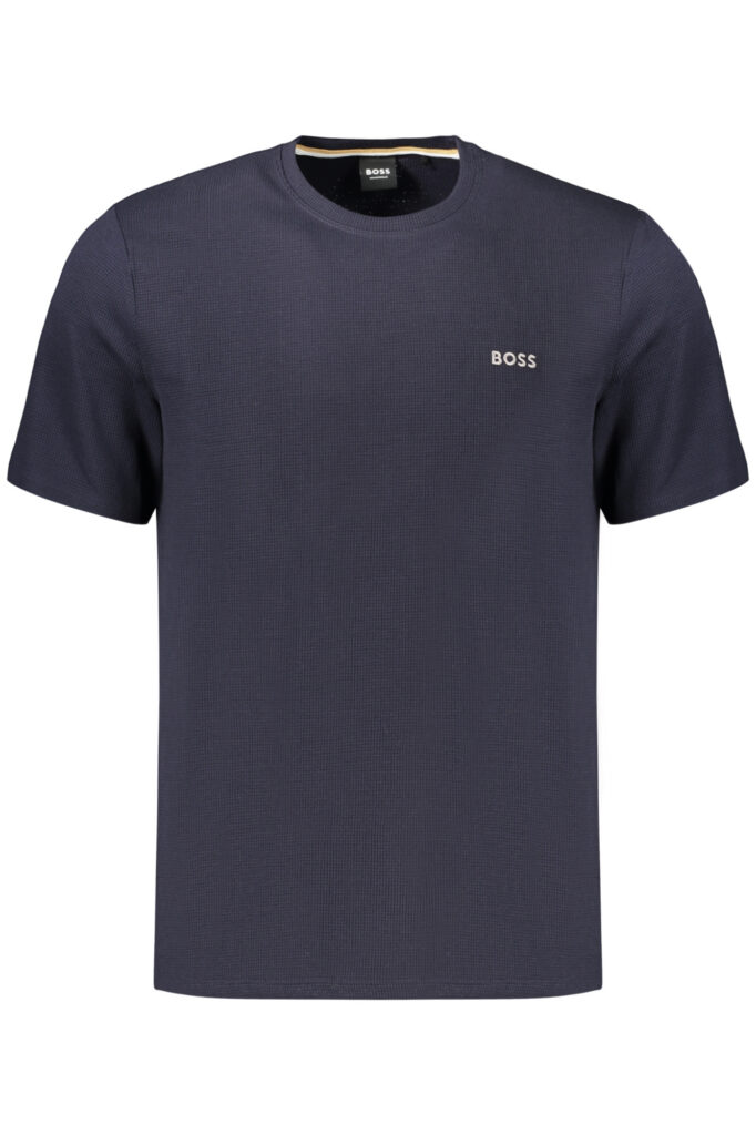 BOSS Herren T-Shirt Kurzarm Blau