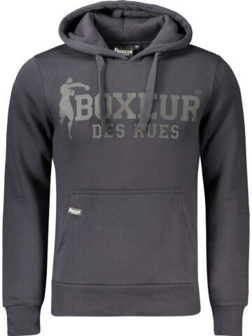 BOXEUR DES RUES Herren Hoodie Grau