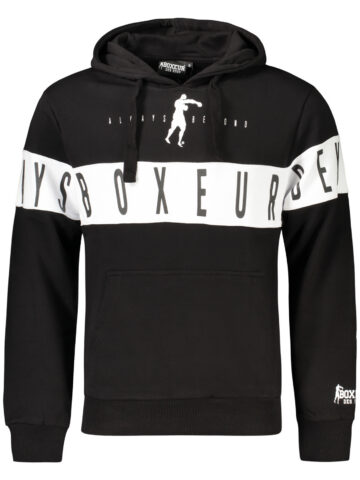 BOXEUR DES RUES Herren Sweatshirt Schwarz