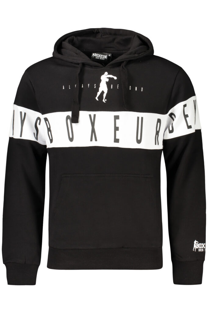 BOXEUR DES RUES Herren Sweatshirt Schwarz