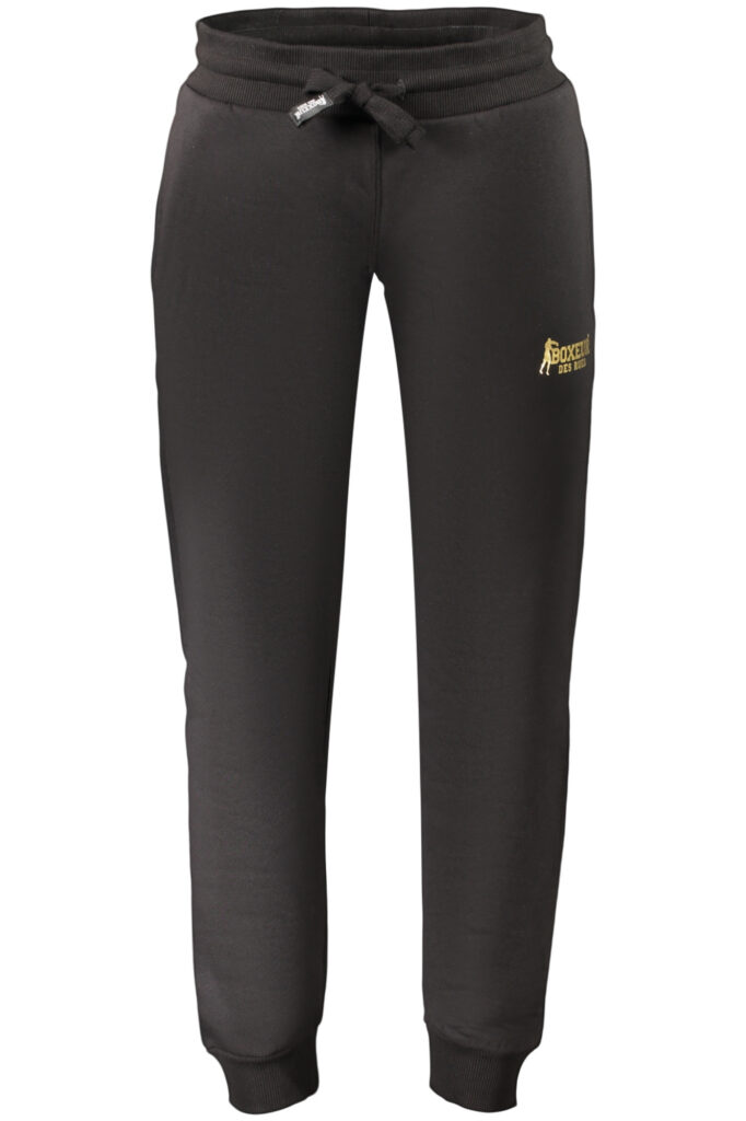 BOXEUR DES RUES Herren lange Jogginghose Schwarz