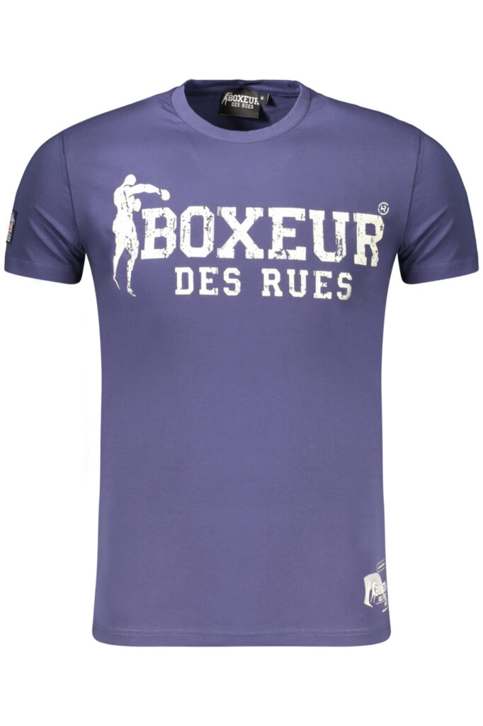 BOXEUR DES RUES Herren Kurzarm-T-Shirt Blau
