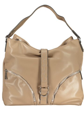 CAFENOIR Damen Schultertasche Braun
