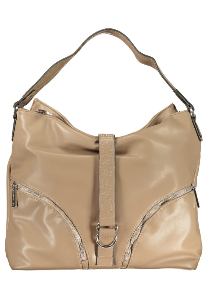 CAFENOIR Damen Schultertasche Braun