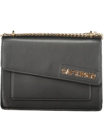 CafèNoir Damen Handtasche Schwarz