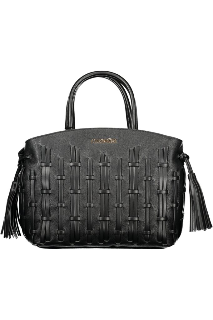 Cafenoir Damen Handtasche Schwarz