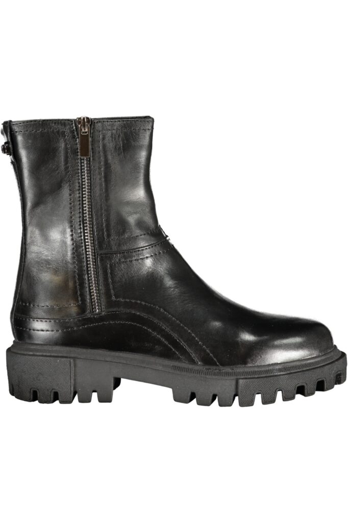 Café Noir Damen Stiefelette Schwarz