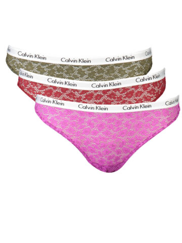 CALVIN KLEIN Damen Brazilian Schlüpfer 3er-Pack grün