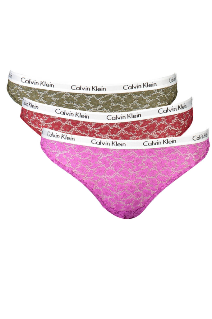 CALVIN KLEIN Damen Brazilian Schlüpfer 3er-Pack grün