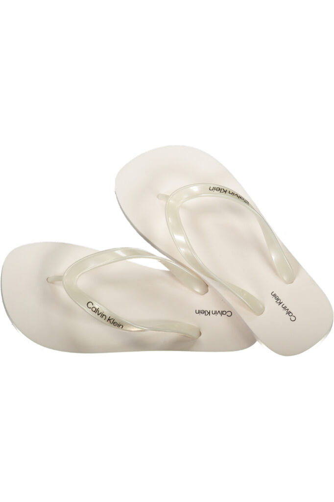 CALVIN KLEIN Damen Flip-Flops Weiß