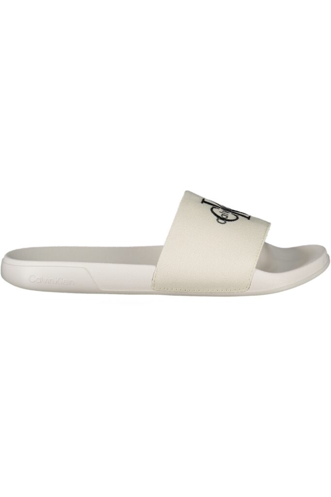 CALVIN KLEIN Damen Slipper Weiß