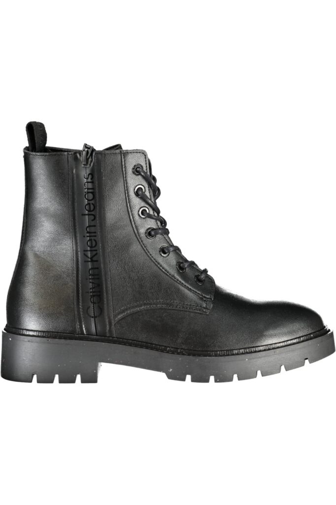 CALVIN KLEIN SCHWARZER HERREN-STIEFEL