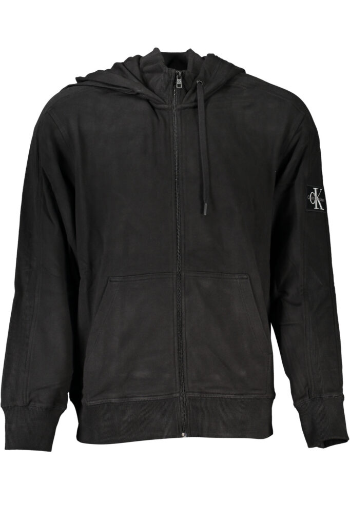 CALVIN KLEIN Herren Zip-Hoodie Schwarz