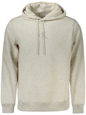 CALVIN KLEIN Herren Sweatshirt ohne Reißverschluss Grau
