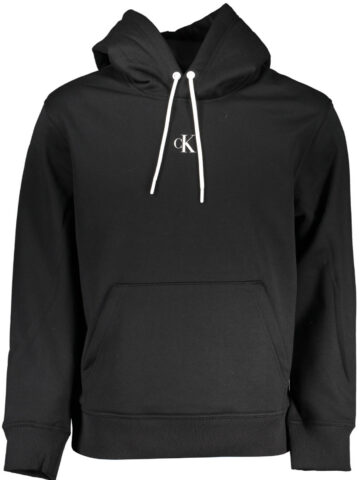 Calvin Klein Herren Sweatshirt ohne Reißverschluss Schwarz