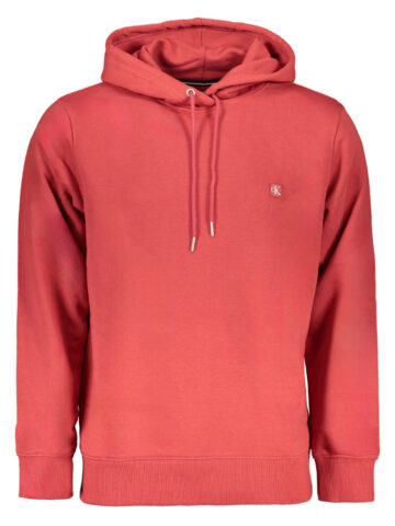 CALVIN KLEIN Herren Sweatshirt mit Reißverschluss Rot