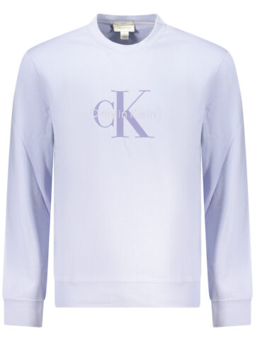 CALVIN KLEIN Sweatshirt Herren Lila Ohne Reißverschluss