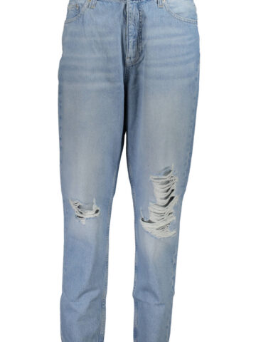 CALVIN KLEIN JEANS Damen Mom Jeans Blau