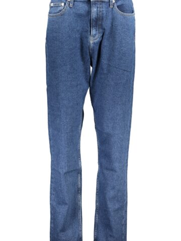 Calvin Klein Damen Denim Jeans Blau