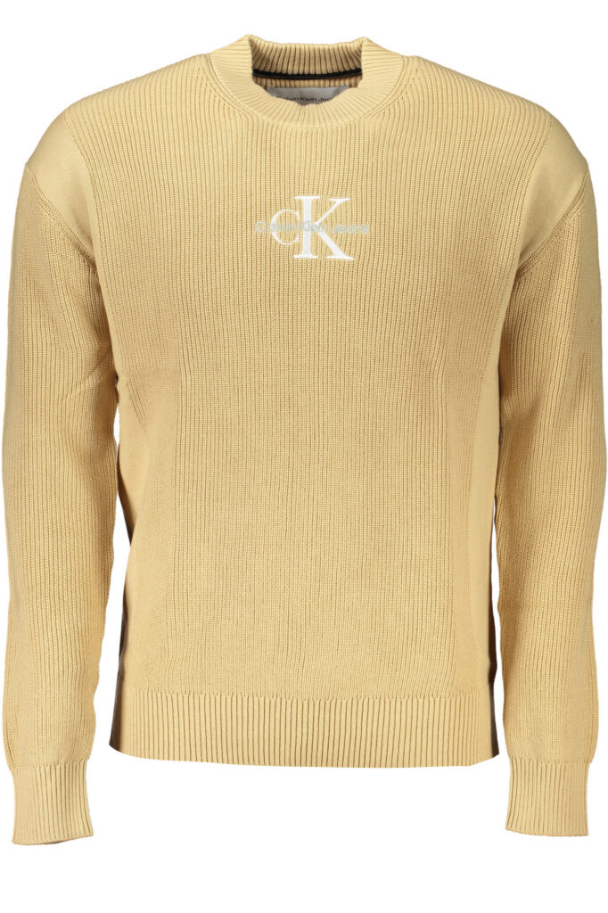 CALVIN KLEIN Herren Pullover Beige