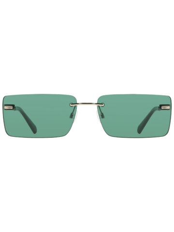Calvin Klein Damen Sonnenbrille Grün