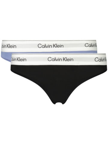 CALVIN KLEIN Damen Tanga Blau