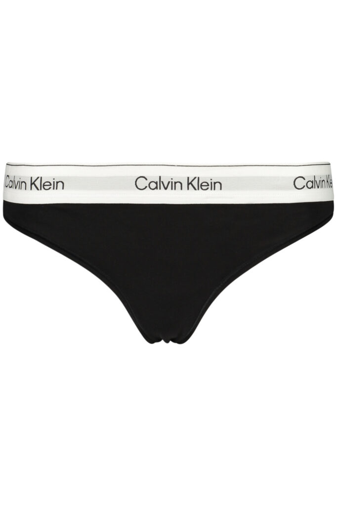 Calvin Klein Damen String Schwarz