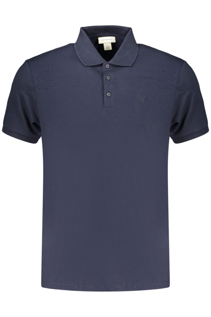 CALVIN KLEIN Herren Poloshirt Kurzarm Blau
