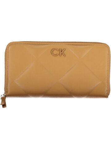 Calvin Klein Damen Portemonnaie Braun