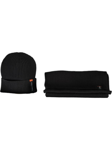 Calvin Klein Herren Schal Schwarz