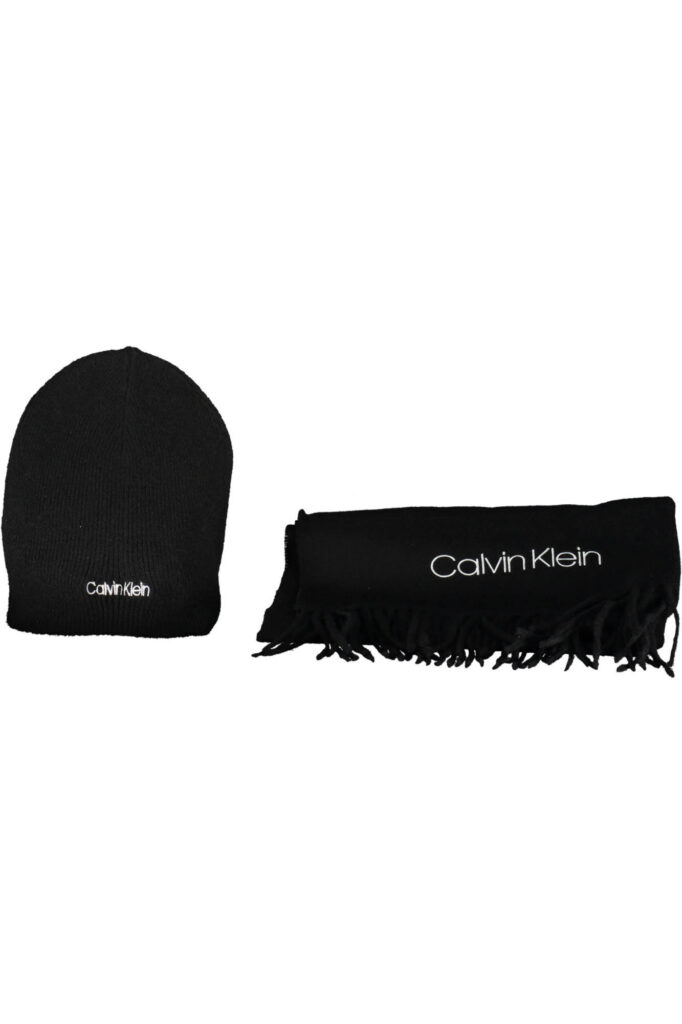 Calvin Klein Herren Schal-Set schwarz