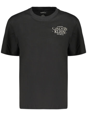 CALVIN KLEIN Damen T-Shirt Kurzarm Schwarz