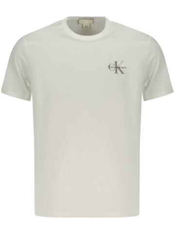 CALVIN KLEIN Herren Kurzarm-T-Shirt in Weiß