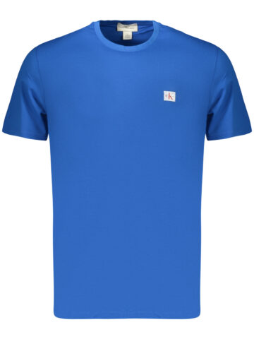 CALVIN KLEIN Kurzarm T-Shirt Herren Blau