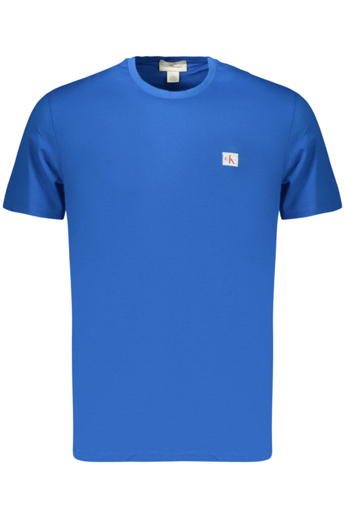 CALVIN KLEIN Kurzarm T-Shirt Herren Blau