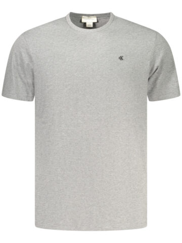 Calvin Klein Herren Kurzarm-Shirt Grau