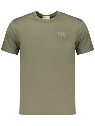 CALVIN KLEIN Herren T-Shirt Kurzarm Grün