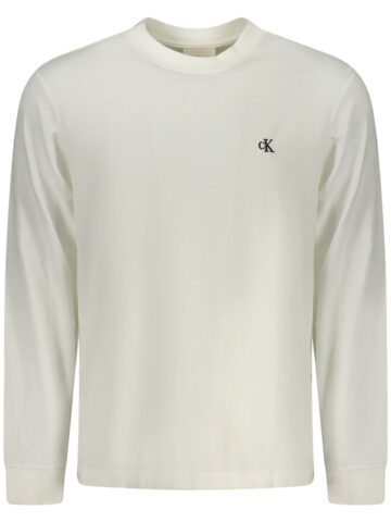 CALVIN KLEIN Herren Langarmshirt Weiß
