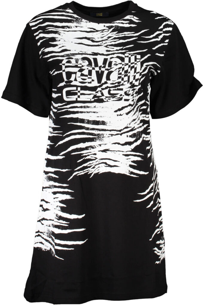 CAVALLI CLASS Damen Kleid Schwarz Kurz