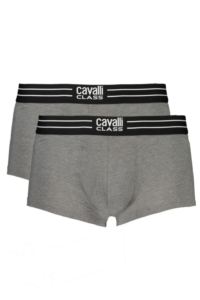 CAVALLI CLASS Herren Boxershorts Grau