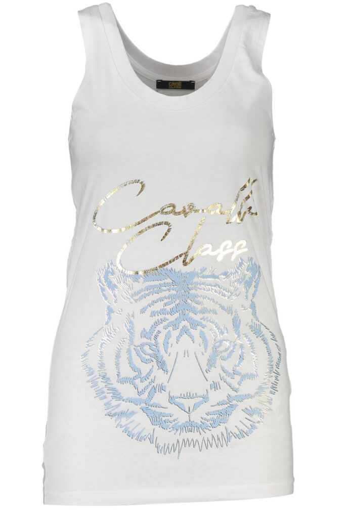 Cavalli Class Damen Tanktop Weiß