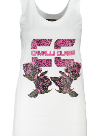 Cavalli Class Damen Top weiß