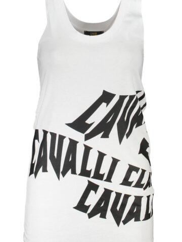 CAVALLI CLASS Damen Top Weiß