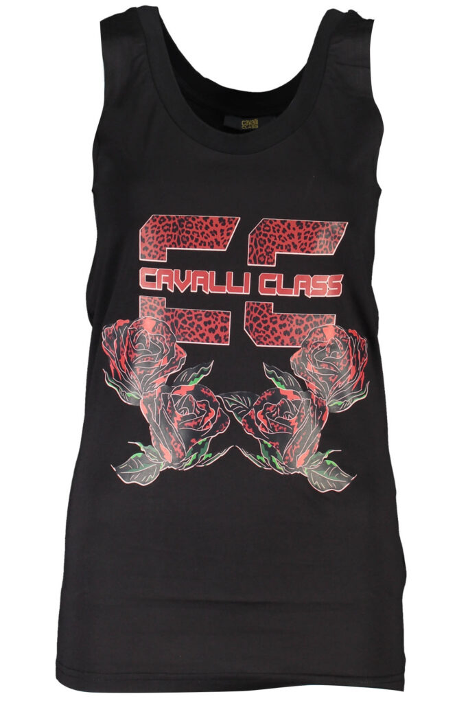 CAVALLI CLASS Damen Tanktop Schwarz