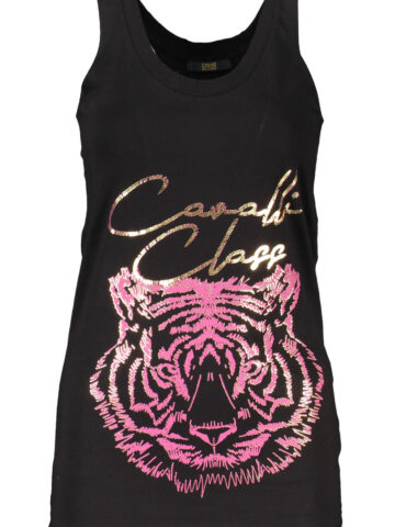 CAVALLI CLASS Damen Tanktop Schwarz