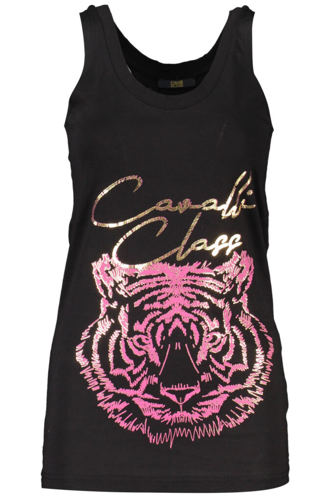 CAVALLI CLASS Damen Tanktop Schwarz