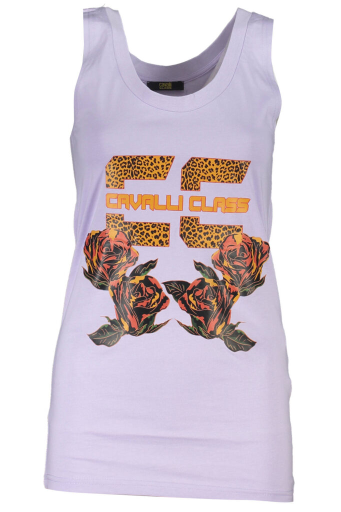 Damen Tanktop Purple von Cavalli Class