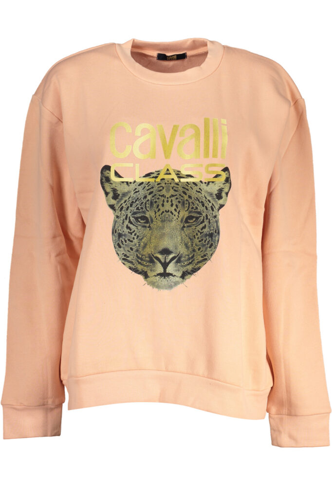 Cavalli Class Damen Sweatshirt Pink